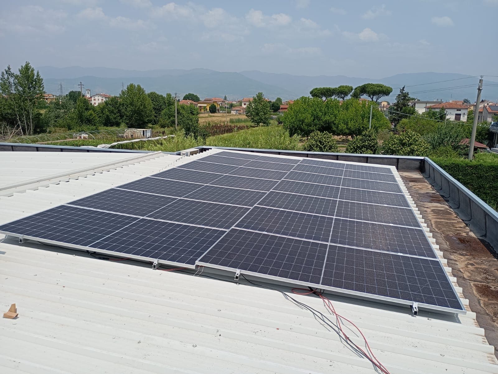 Impianto fotovoltaico residenziale installato da Eco Efficiency