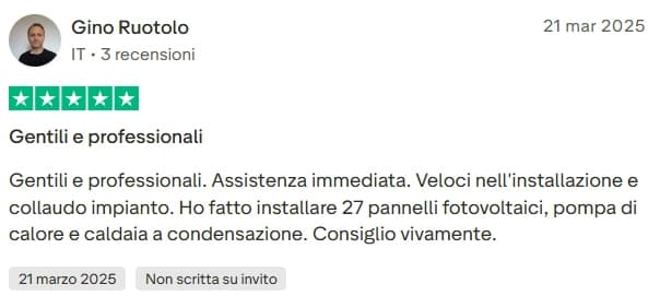 Recensione cliente 7